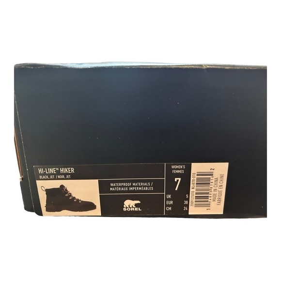 Sorel WOMEN'S HI-LINE HIKER BOOT in black - Picture 13 of 14